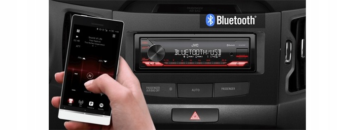 RADIO JVC KD-X282BT BLUETOOTH MOC 50W RADIO 1-DIN