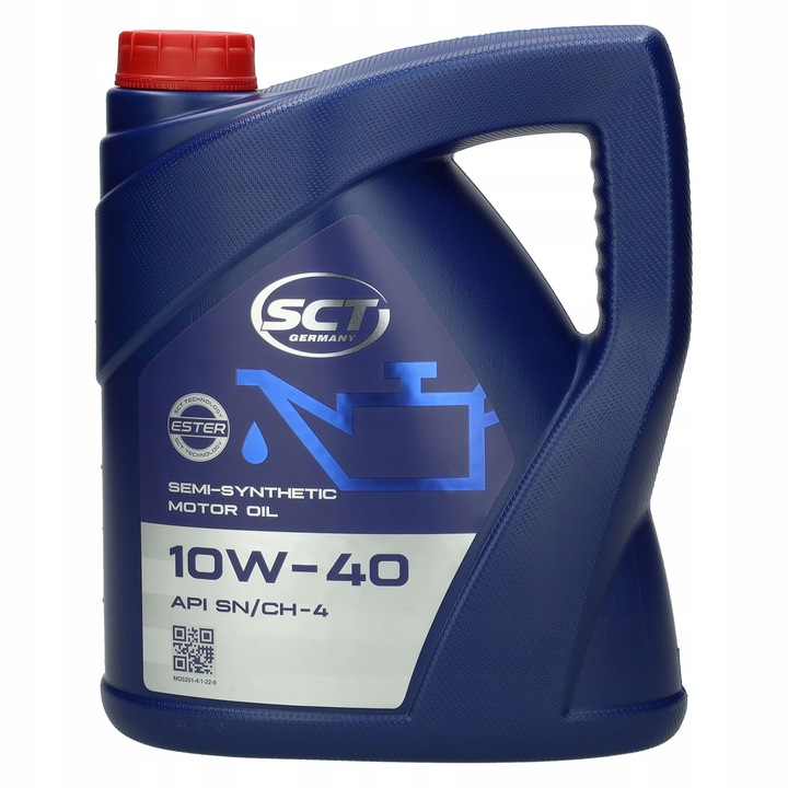 Olej Silnikowy SCT Germany Semi-Synthetic Motor Oil 10w-40 API SN/CH-4 4L