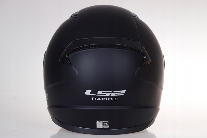 Kask integralny LS2 FF353 RAPID II SOLID MATT BLACK ECE 22.06