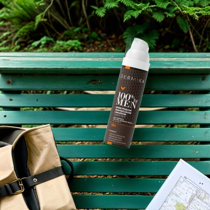 KREM DO TWARZY DLA MĘŻCZYZN 50+ DERMIKA FOR MEN PRZECIWZMARSZCZKOWY 100ML