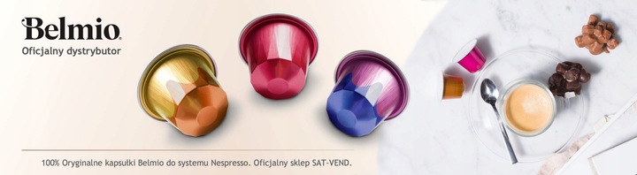 Belmio oryginalne kapsułki Nespresso | 100 szt.