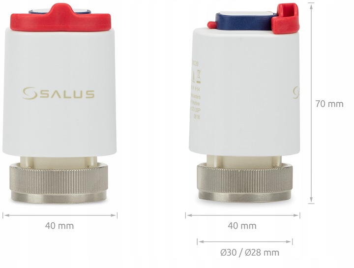 SIŁOWNIK TERMOELEKTRYCZNY DO ROZDZIELACZ T30NC 230V M30x1.5 ENERGOOSZCZĘDNY