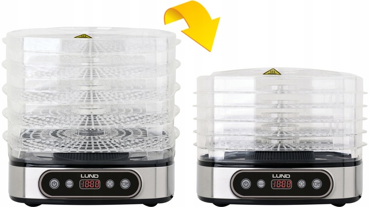 SUSZARKA SPOŻYWCZA DO GRZYBÓW OWOCÓW 5 TAC 500W