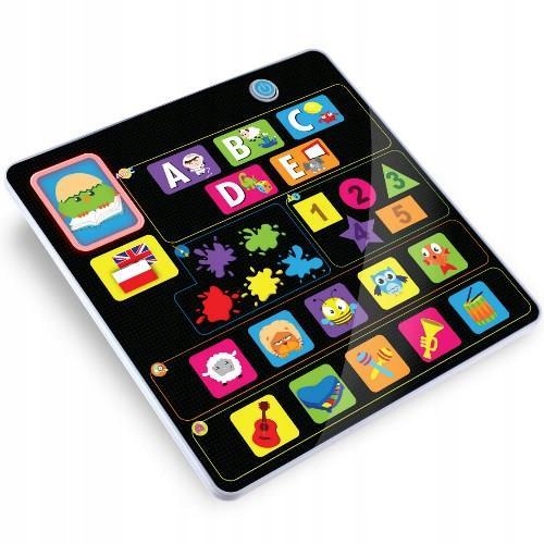 SMILY PLAY EDUKACYJNY TABLET DOTYKOWY 2 JĘZYKI