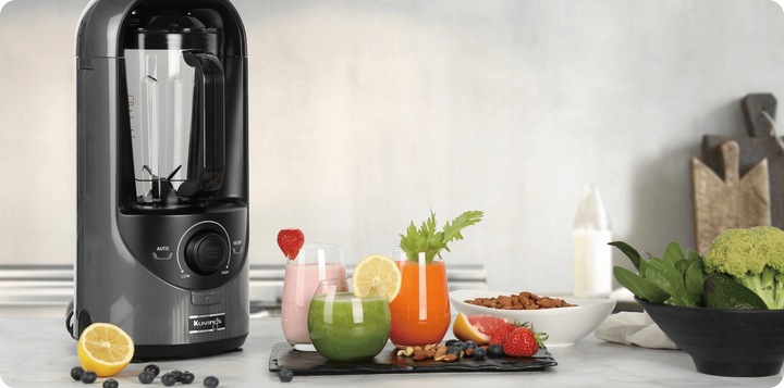 BLENDER KIELICHOWY PRÓŻNIOWY KUVINGS KV200 SREBRNY