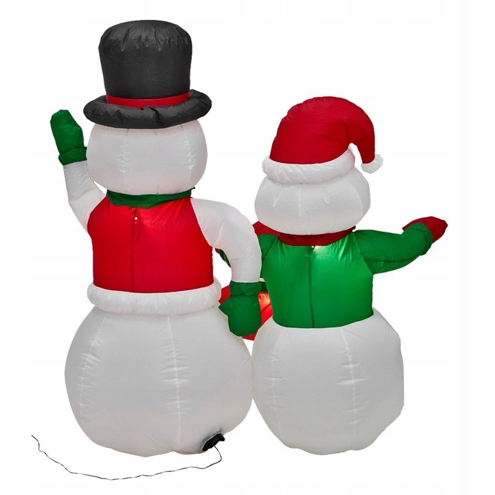 DMUCHANY BAŁWAN POMPOWANY LED ŚWIECĄCY 150 CM