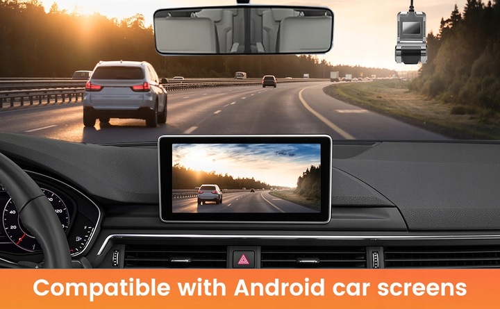 REJESTRATOR NCS HD REGULOWANE KAMERA SAMOCHODOWA