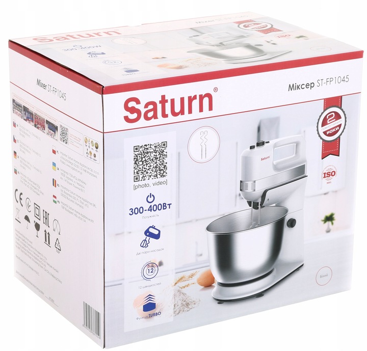Mikser z misą SATURN ST-FP1045