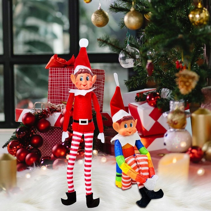 ELF ON THE SHELF PSOTNIK FIGURKA ELFA SKRZAT X 2
