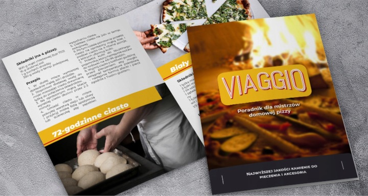 SZUFLA łopata operacyjna do pizzy pieca VIAGGIO + EBOOK GRATIS!