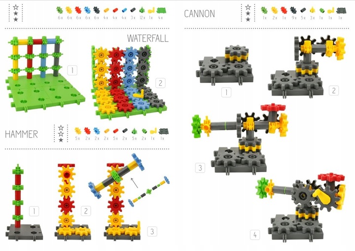KORBO RUCHOME KLOCKI KONSTRUKCYJNE Basic 120 el.