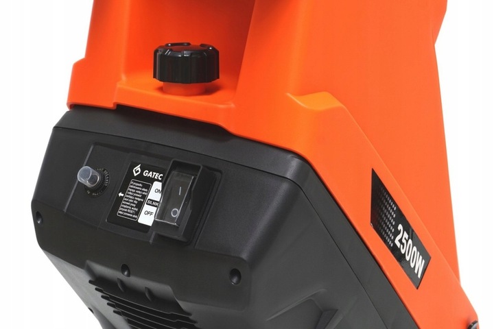 Rozdrabniacz nożowy do gałęzi, Rębak GATEC GT 145 RE / 2500W + Kosz