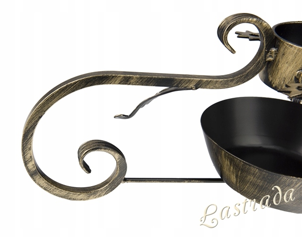 MASYWNY STALOWY STABILNY STOJAK CHOINKOWY, POD CHOINKĘ, Z POJEMNIKIEM SH3