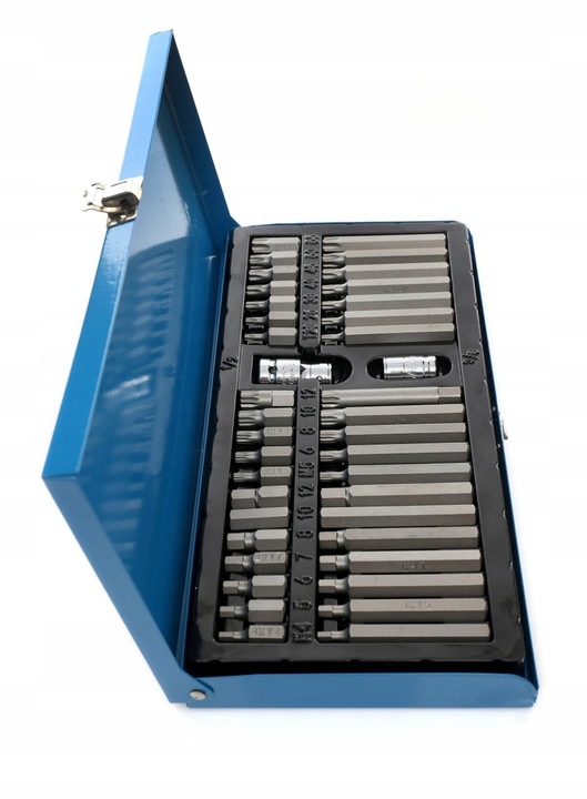 KLUCZE TORX SPLINE IMBUSOWE 40 el. CrV WYS. JAKOŚĆ