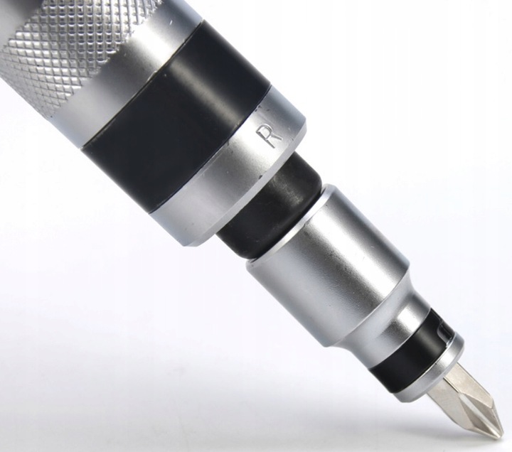 WKRĘTAK ŚRUBOKRĘT UDAROWY DO POBIJANIA + 13 BITÓW