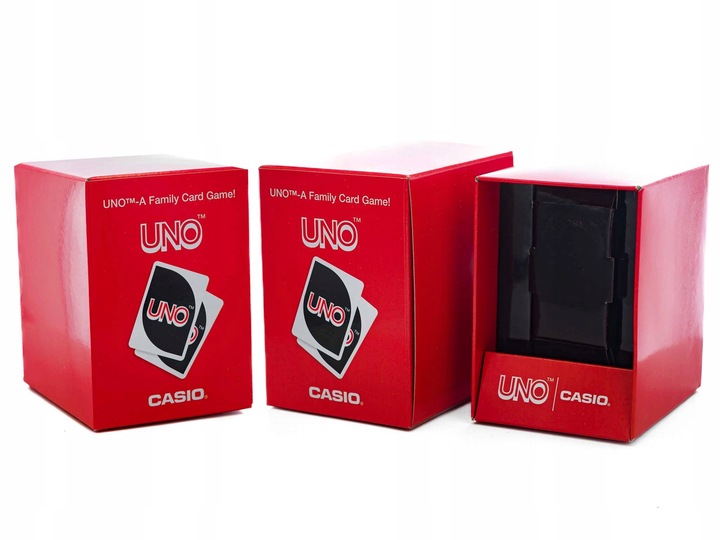 ZEGAREK CASIO A168WEUC-1AER UNO COLLABORATION VINTAGE CZARNY STOPER RETRO