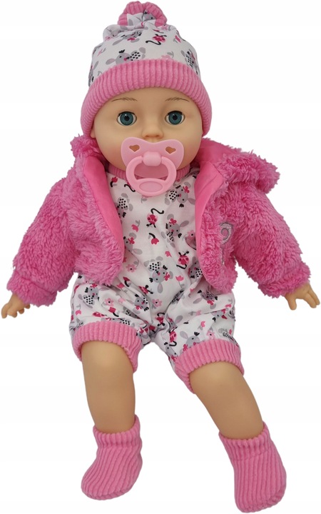 LALKA BOBAS MÓWI I ŚPIEWA ZAMYKA OCZY SMOCZEK_87K