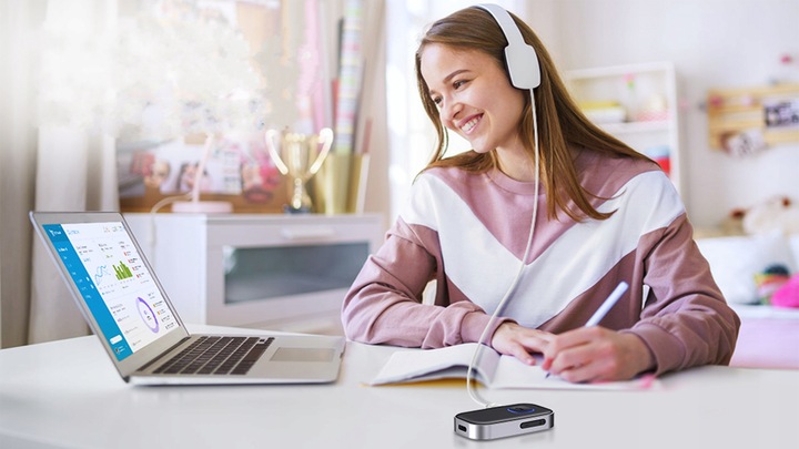 BEZPRZEWODOWY ODBIORNIK BLUETOOTH 5.0 ADAPTER TRANSMITER AUX MINI-JACK 3.5