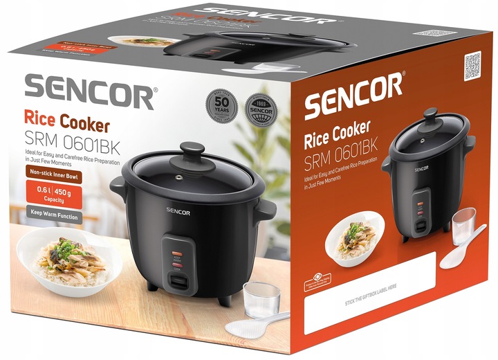 Garnek do gotowania ryżu Ryżowar Sencor 600ml