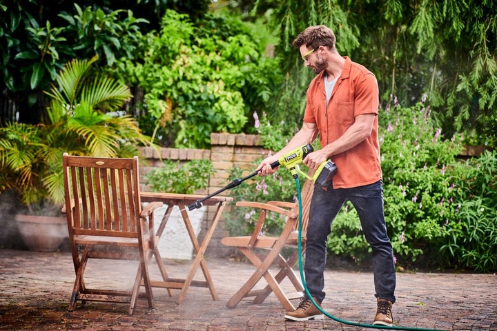 Myjka ciśnieniowa Ryobi ONE+ RY18PW22A-0 + Uniwersalny detergent 1l Ryobi