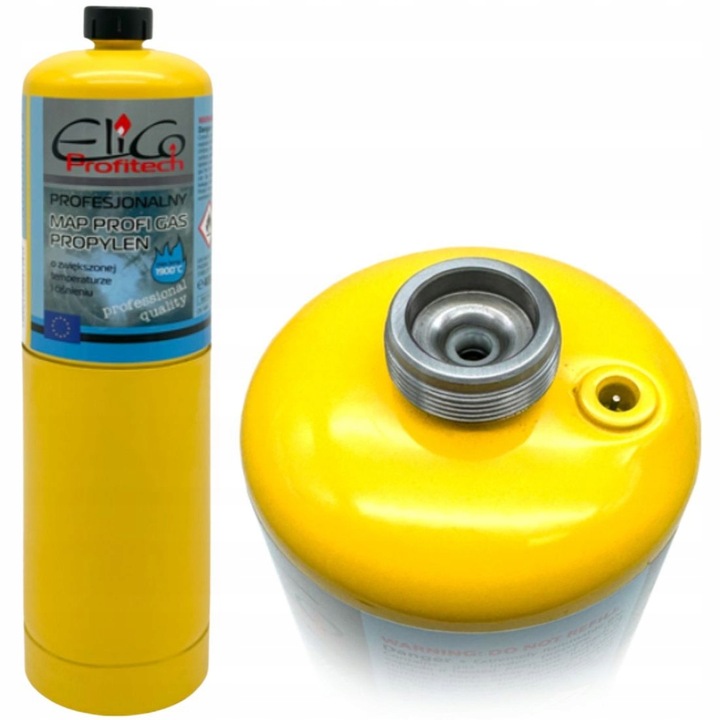 KARTUSZ GAZOWY MAP NABÓJ BUTLA PROPYLEN DO PALNIKA ZASOBNIK 400G ELICO