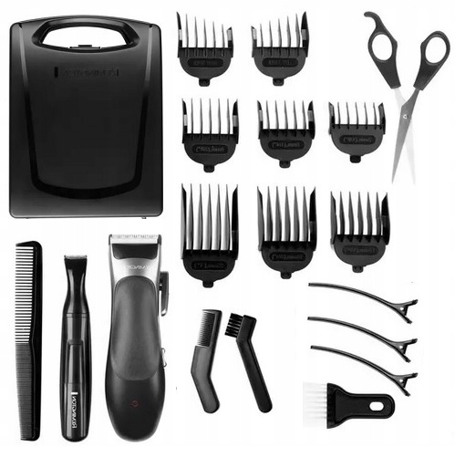 MASZYNKA do Strzyżenia Włosów Strzyżarka Golarka ZESTAW REMINGTON PRO