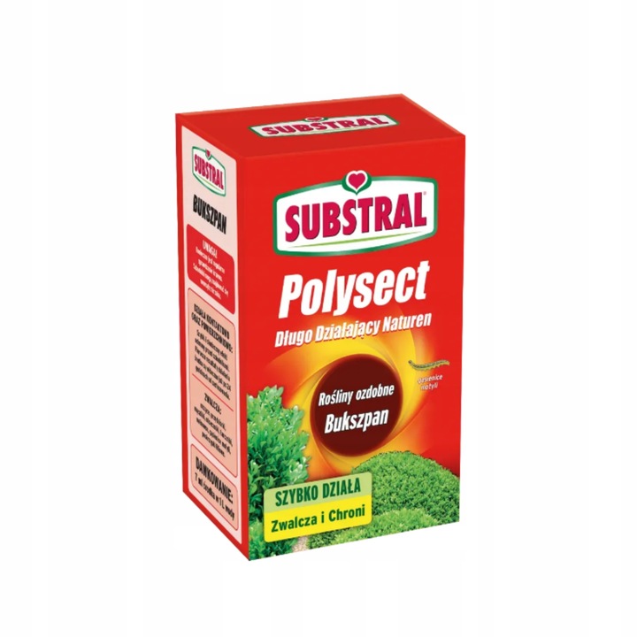 2 x Polysect do bukszpanów i nawóz granulowany do bukszpanów 1,2 kg zestaw