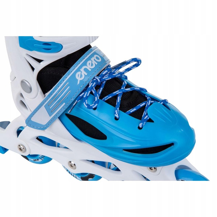 REGULOWANE ŁYŻWOROLKI WROTKI ŁYŻWY DLA DZIECI 4W1 ENERO 30-33 NIEBIESKIE