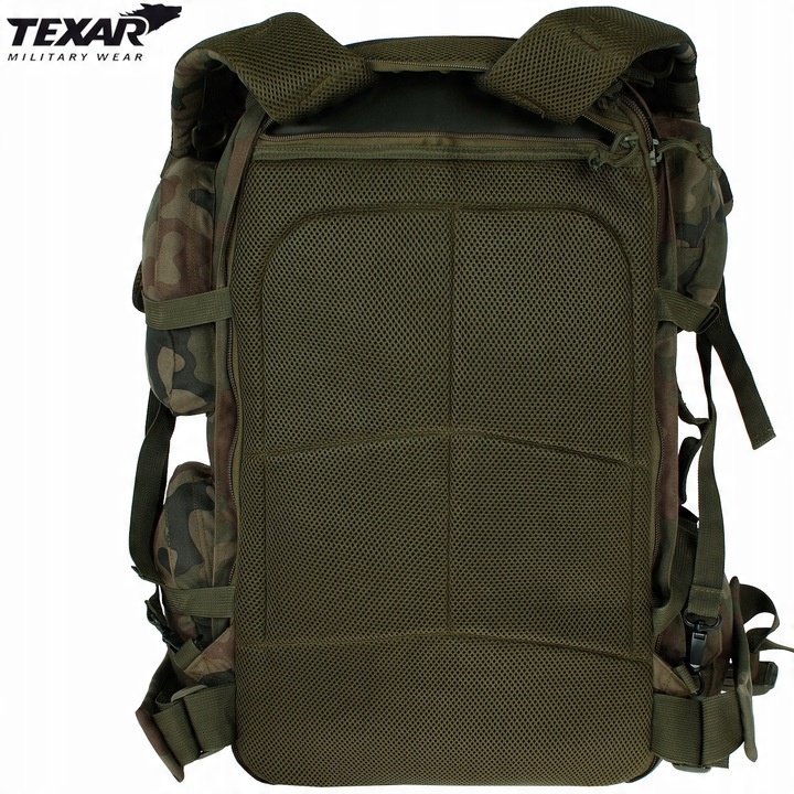 Plecak Turystyczny Taktyczny Wojskowy Duży GRIZZLY TEXAR 65L MOLLE wz.93