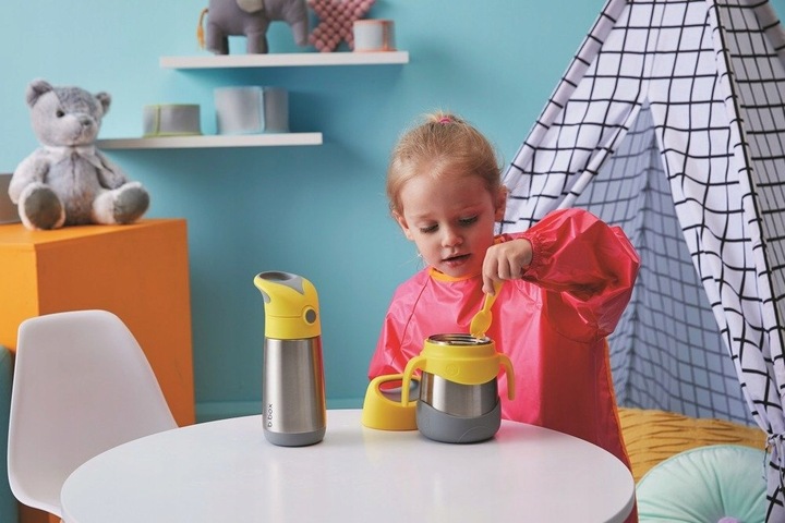 Termos na jedzenie 335 ml. Emerald Forest B.BOX Widelec Łyżka Zestaw