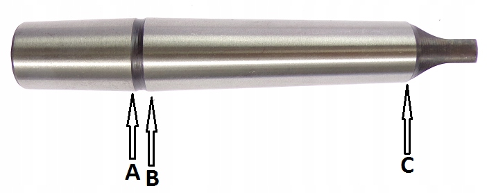 UCHWYT WIERTARSKI 1-16 STOŻEK MK2 TRZPIEŃ 2 KLUCZYKOWY TYP CIĘŻKI