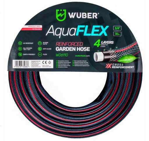 POMPA DO WODY CZYSTEJ GÓRNOSSĄCA RUSKA GŁĘBINOWA + WĄŻ ZBROJONY 3/4" 30M