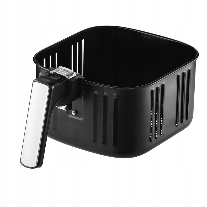 FRYTKOWNICA BEZTŁUSZCZOWA POJEMNA FRYTOWNICA INOX 8 PROGRAMÓW 6L 1700W