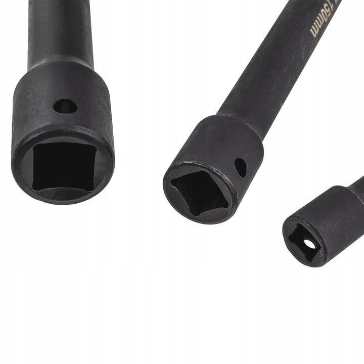 ZESTAW PRZEDŁUŻEK UDAROWYCH 1/4 3/8 1/2 UDAR KLUCZY NASADKI 9 EL