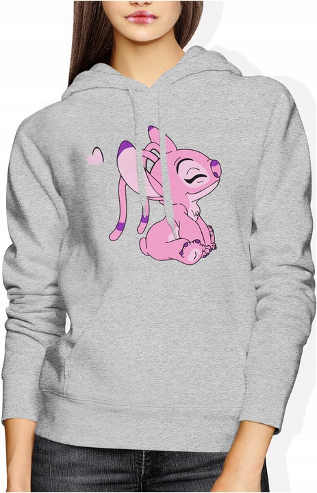 BLUZY DLA PAR PREZENT NA WALENTYNKI STITCH STICH DLA ZAKOCHANYCH STICZ S