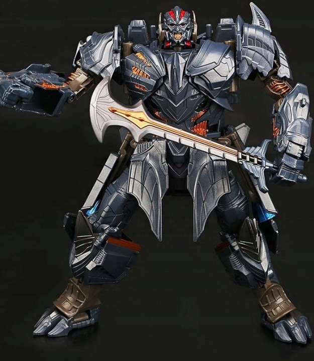 ZABAWKA ODRZUTOWIEC-ROBOT 2w1 19cm Dowódca ciemność