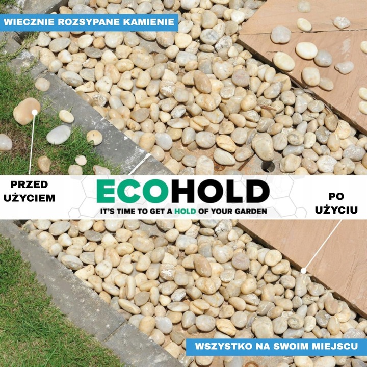 ECOHOLD 5L SPOIWO, KLEJ DO KAMIENIA ŻWIRU KORY ŚCIÓŁKI NA ŚCIEŻKI I RABATY