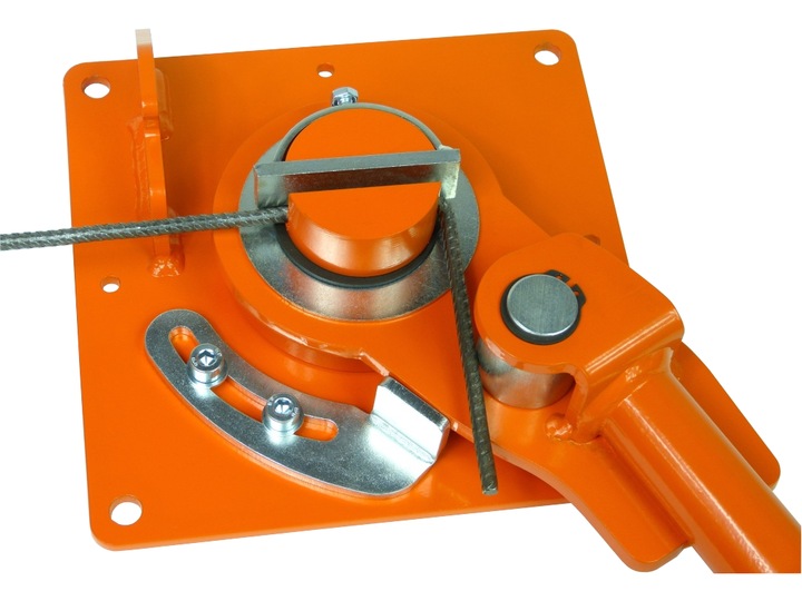 Giętarka do prętów strzemion drutu fi 6-16 GRO-4 z łożyskiem + GRATIS