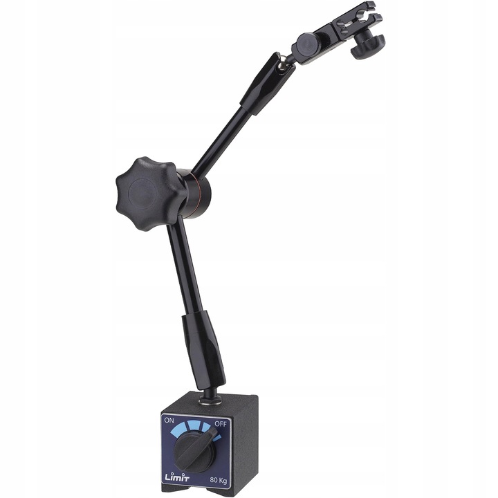 Czujnik zegarowy Limit 119081008 ze statywem magnetycznym