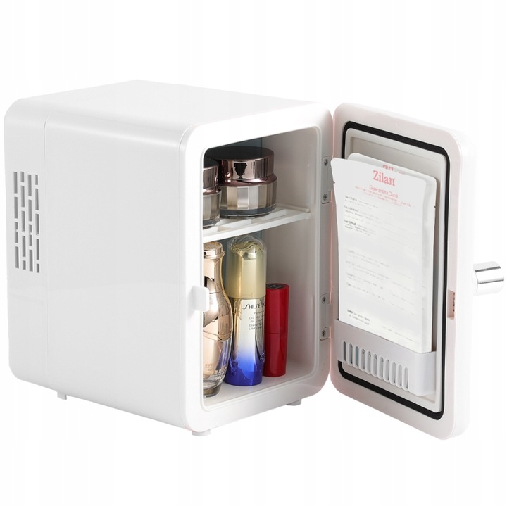 MINI LODÓWKA PRZENOŚNA TURYSTYCZNA GRZANIE CHŁODZENIE CICHA LED 4L