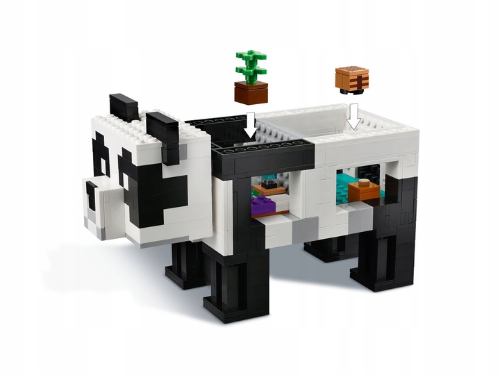 LEGO Minecraft - Rezerwat pandy (21245) KLOCKI PREZENT