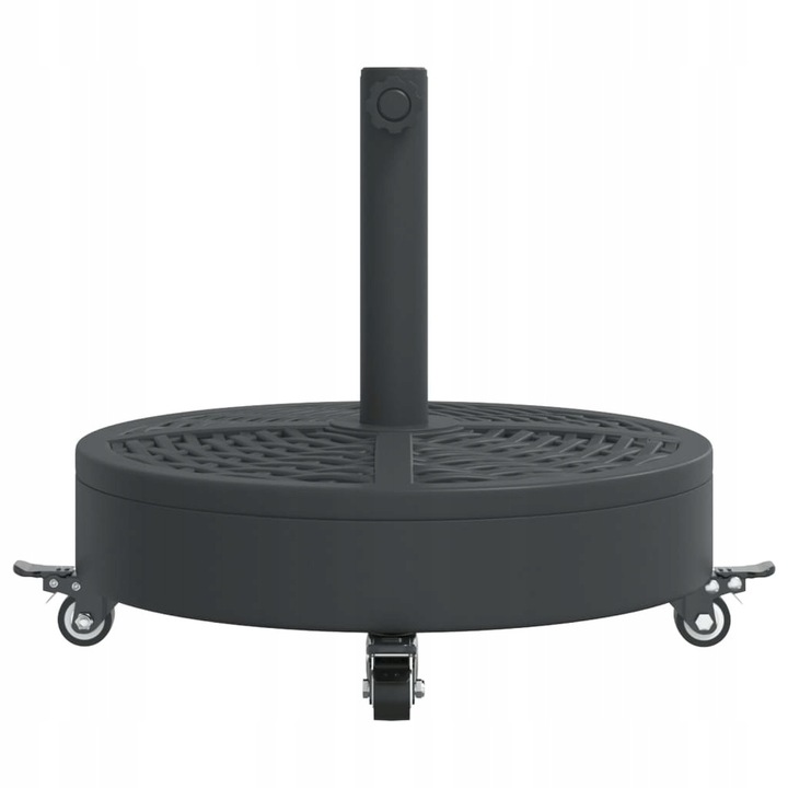 Podstawa do parasola, z kółkami, do słupków Ø