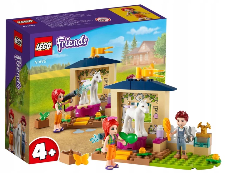 Lego klocki FRIENDS 41696 Kąpiel dla kucyków