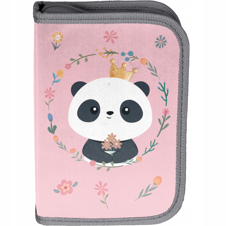 MIŚ PANDA SZKOLNY TORNISTER KOMPLET 5w1 Z MISIEM
