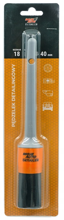 MOJE AUTO - PĘDZELEK DETAILINGOWY - ROZMIAR 18