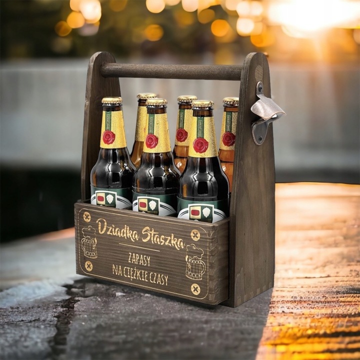 NOSIDŁO NA PIWO +OTWIERACZ PREZENT CHŁOPAKA FACETA