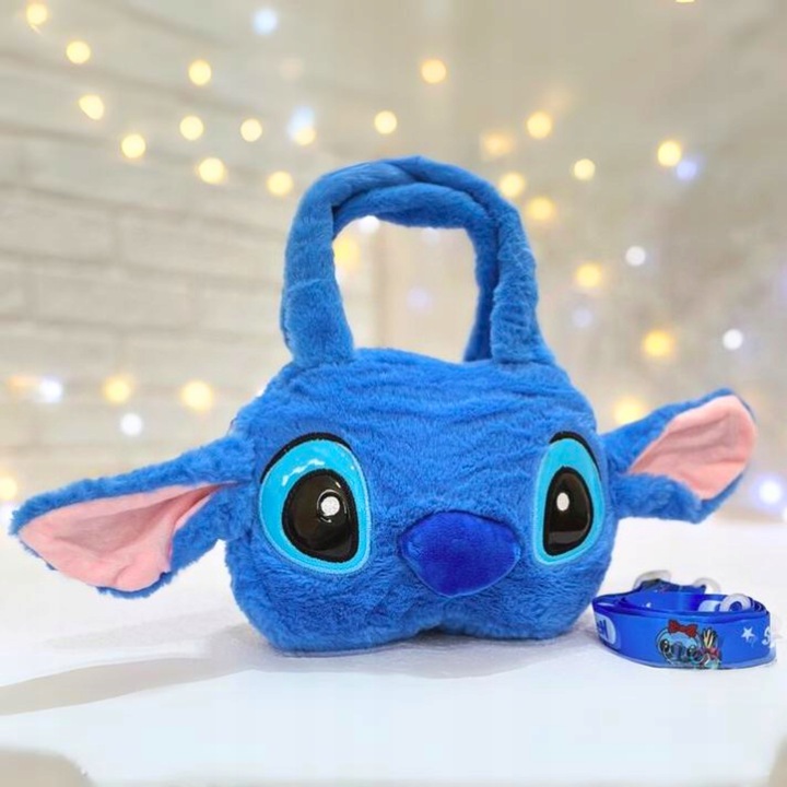 TOREBKA TORBA STITCH STICH NA RAMIĘ PLUSZOWA MASKOTKA PLUSZOWA