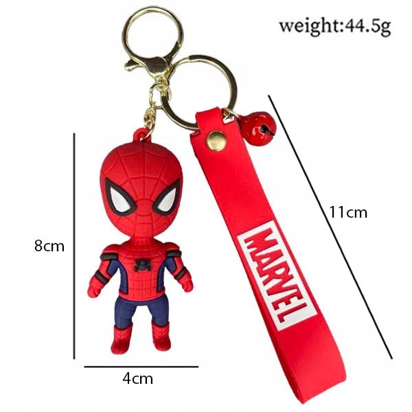 zegarek dziecięcy SPIDERMAN dla chłopca dzieci LEDowy świeci + BRELOK duży