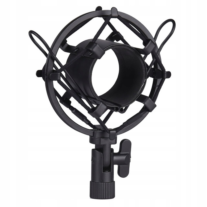 MIKROFON POJEMNOŚCIOWY USB + STATYW UCHWYT POP FILTR KOSZ DNA PODCAST 700