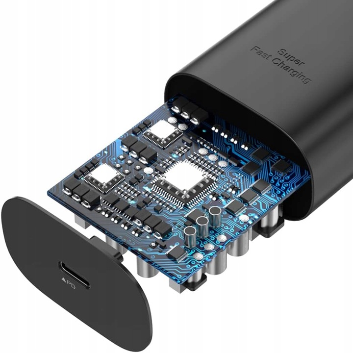 SZYBKA ŁADOWARKA DO TELEFONU SAMSUNG KOSTKA 25W + KABEL USB-C 1M